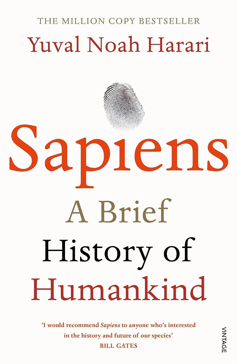 An image of the book Sapiens