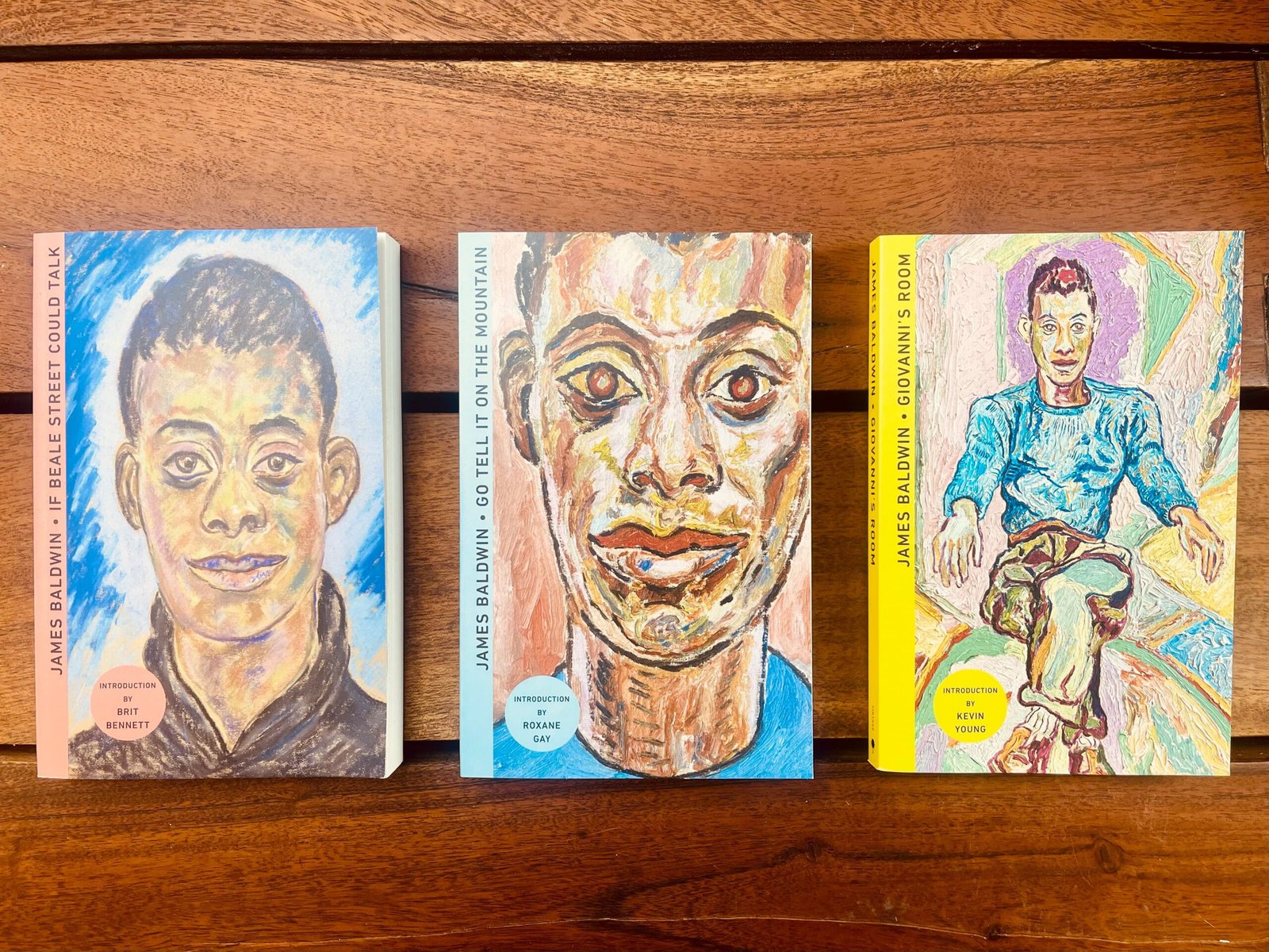 Three beautiful books by James Baldwin